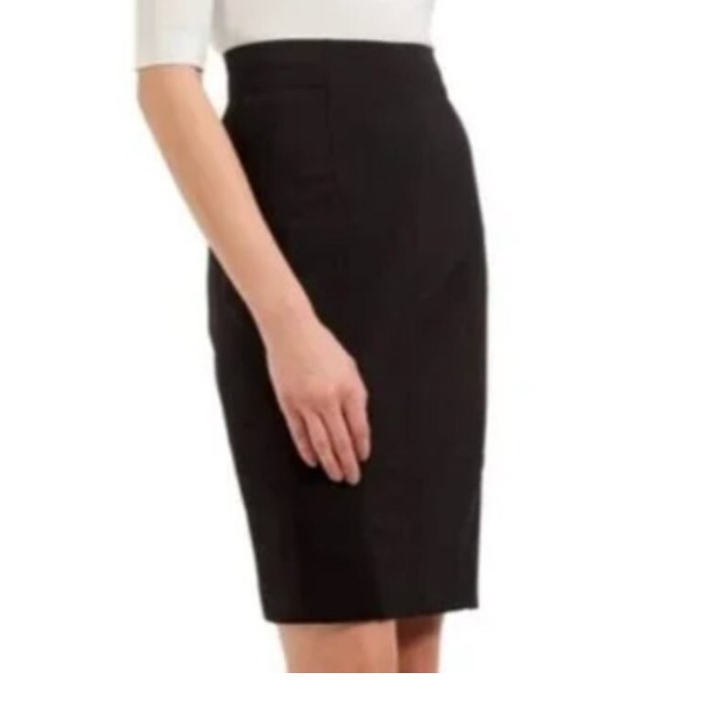 Akris Punto Black Pencil Skirt